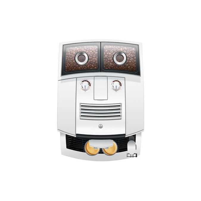 Jura J8 Twin Diamond White